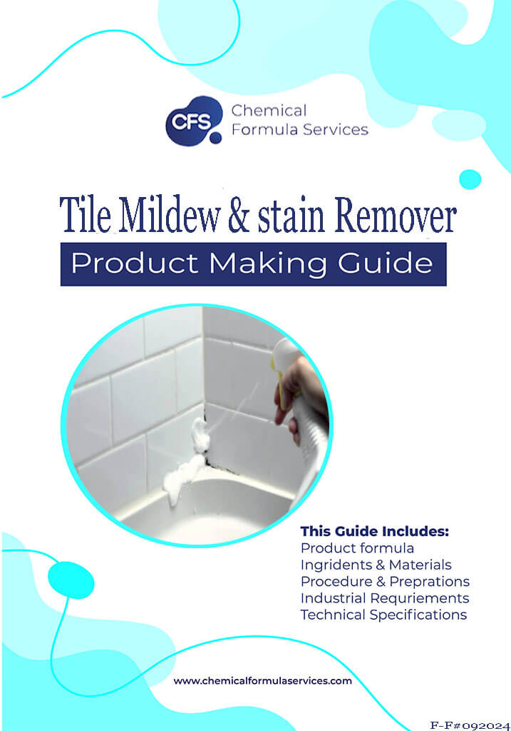 Tile Mildew & stain Remover Formula