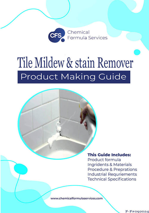 Tile Mildew & stain Remover Formula