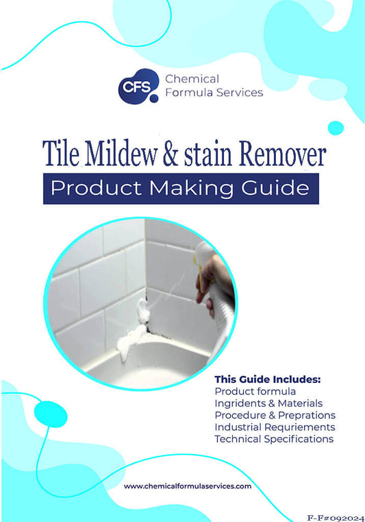Tile Mildew & stain Remover Formula