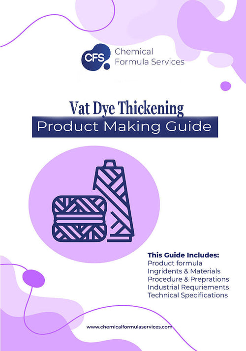 Vat Dye Thickening Formula