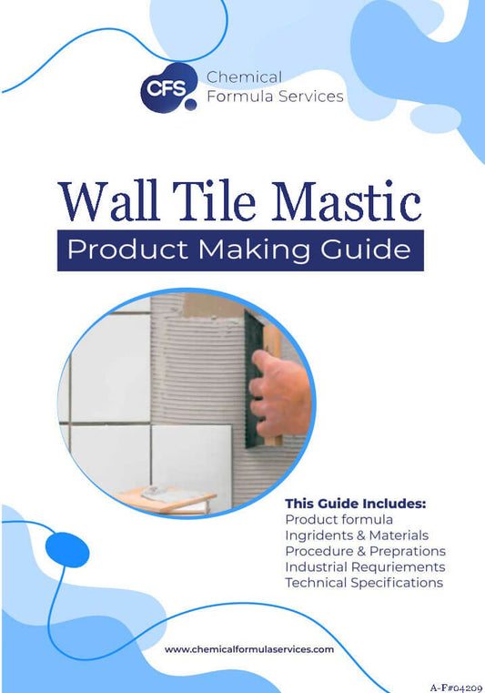 Mastic Adhesive for Tile Formula