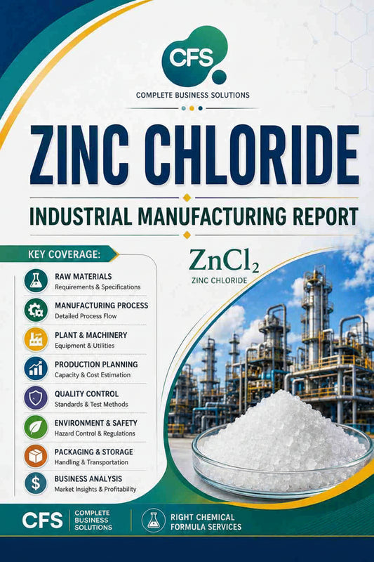 Zinc Chloride Industrial Manufacturing Report