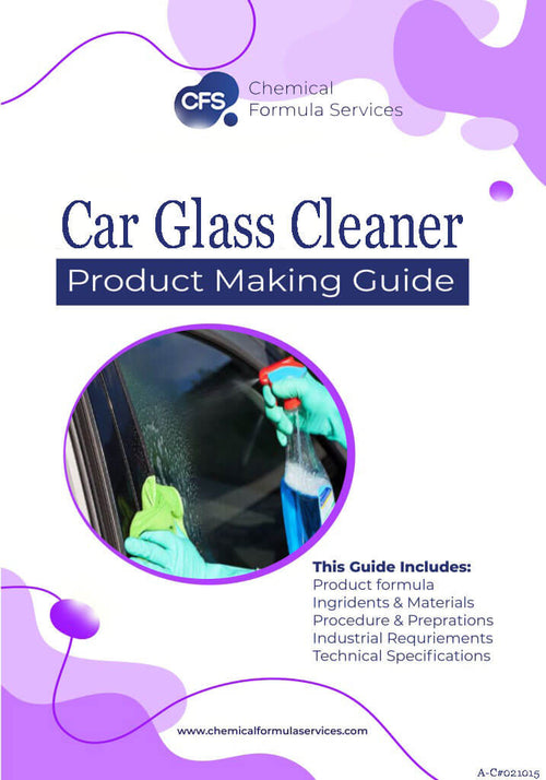 Car Glass Cleaner Formula
