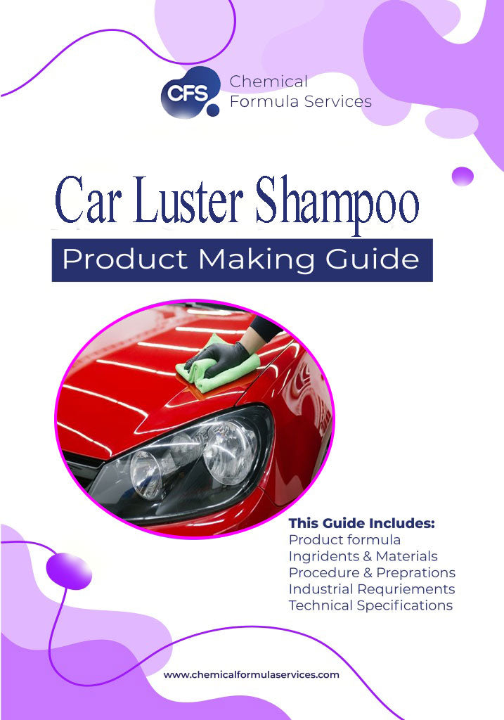 Car Luster Shampoo Formula