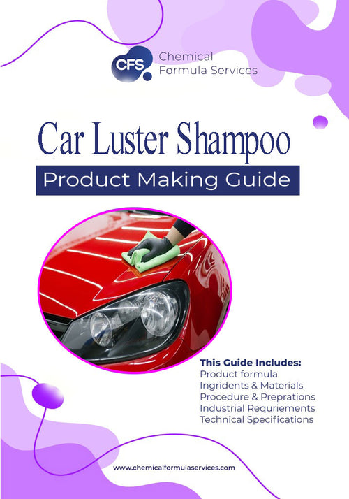 Car Luster Shampoo Formula