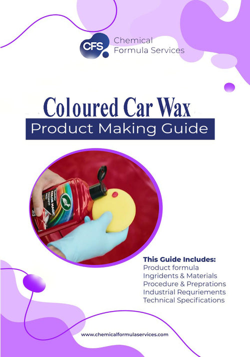 Colored Car Wax Formulation