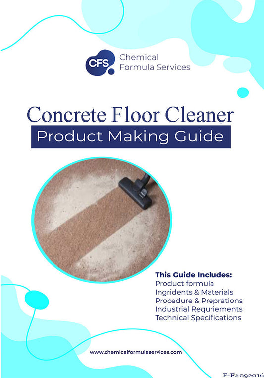 Concrete Floor Cleaner Formula