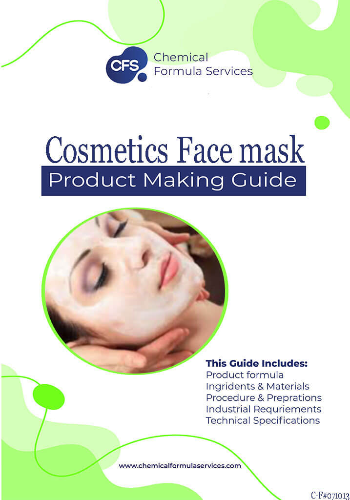 Cosmetics Face Mask Formula