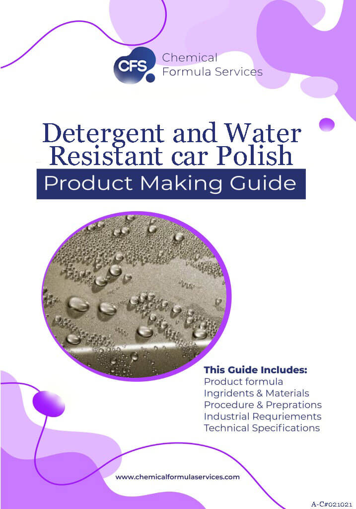 Water Repellent Car Polish Formula