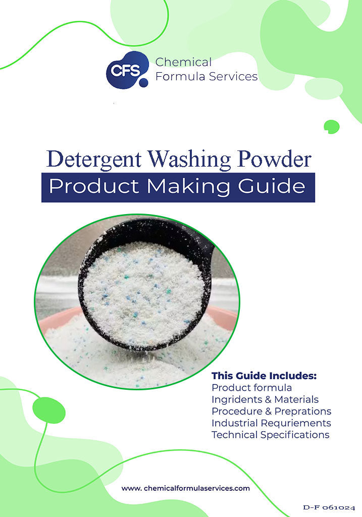 Detergent Washing Powder Formula