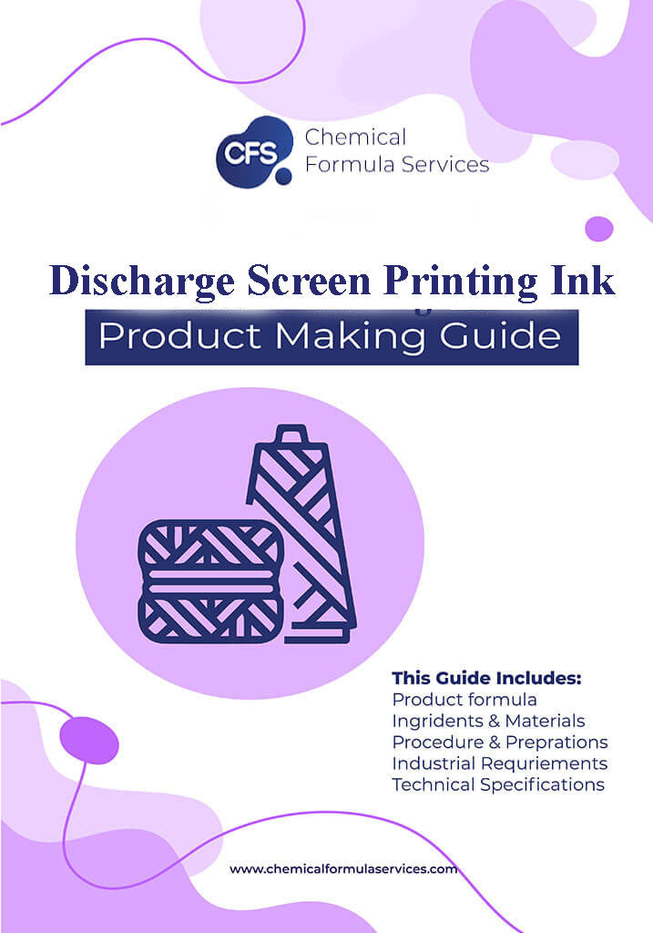 Textile Discharge Screen Printing Ink Formula
