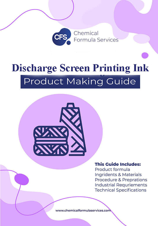 Textile Discharge Screen Printing Ink Formula