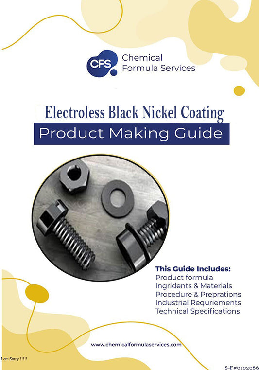 Electroless Black Nickel Coating