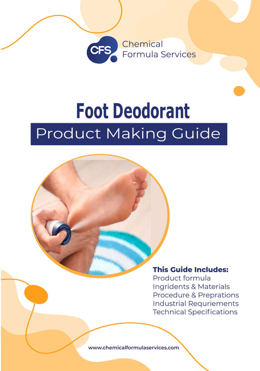 Foot Deodorant Spray Formulation