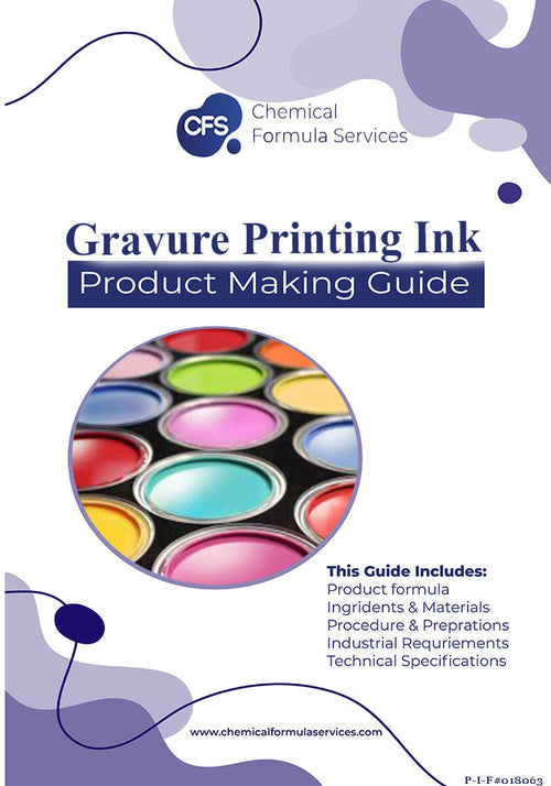 Gravure Printing Ink Formulation