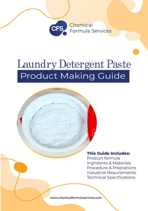 Laundry Detergent Paste Formula