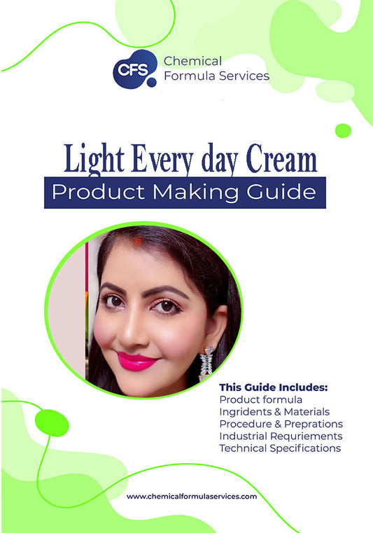 Light Everyday Cream Formulation