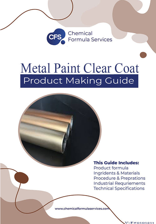 Metal Paint Clear Coat Formula