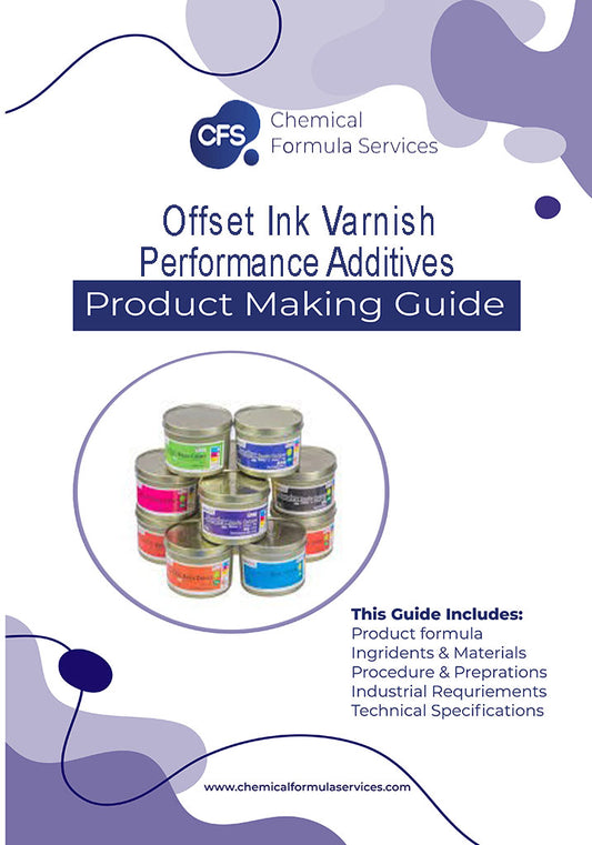 Offset Ink Varnish & Performance Additives Formulation