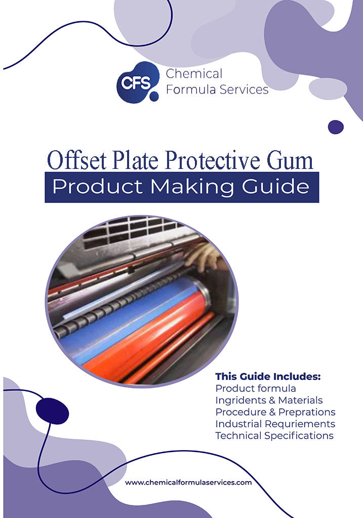 Offset Plate Protective Gum Formula