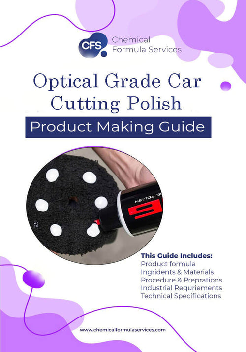 Optical Grade Car Cutting Polish Formula