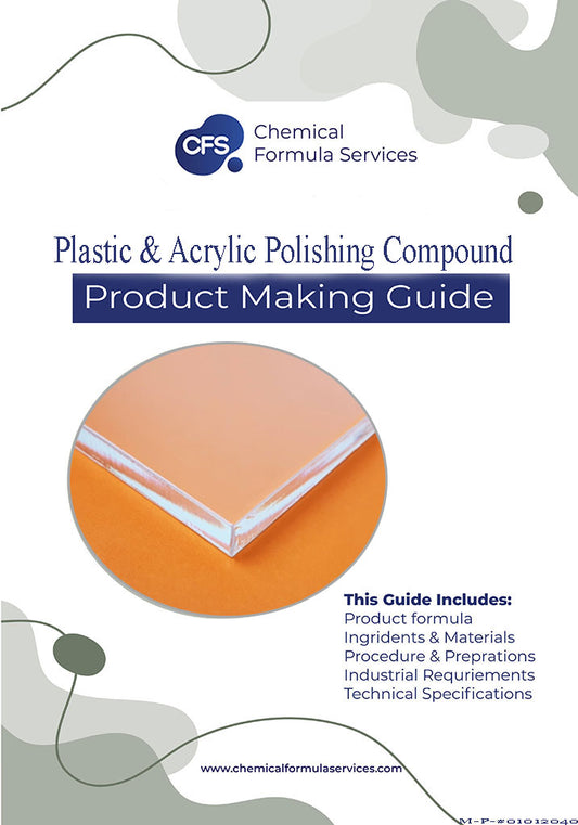 Plastic & Acrylic Polishing Compound Formulation