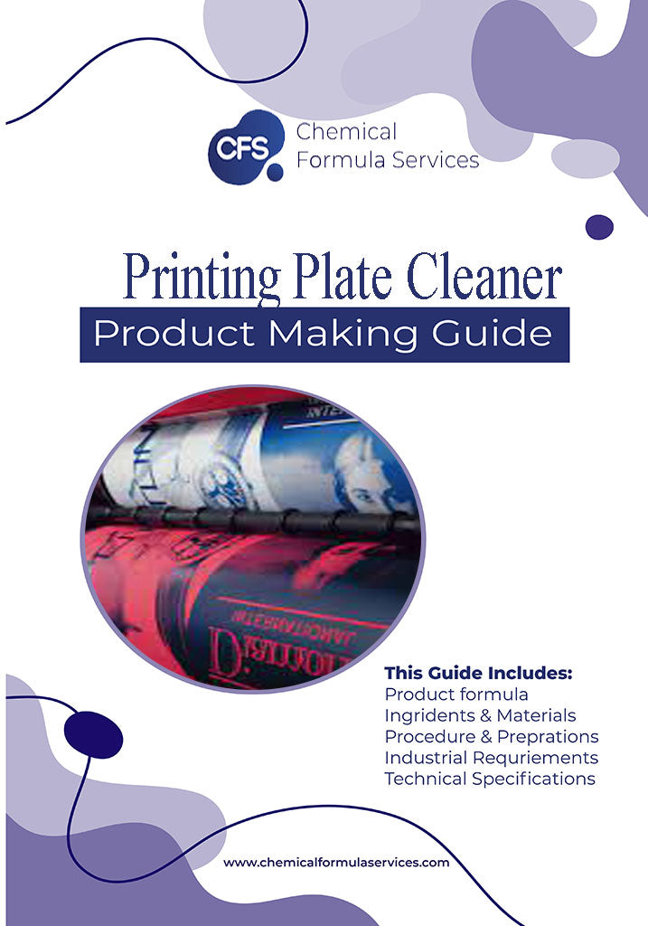 Printing Plate Cleaner Formula