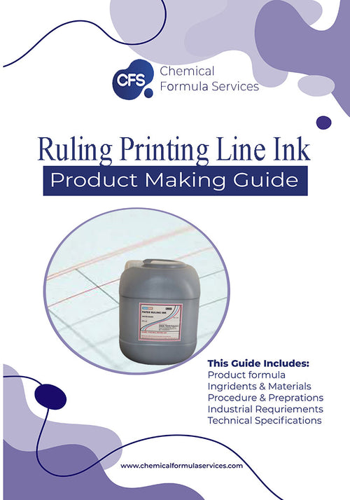 Ruling Printing Line Ink  Formulations