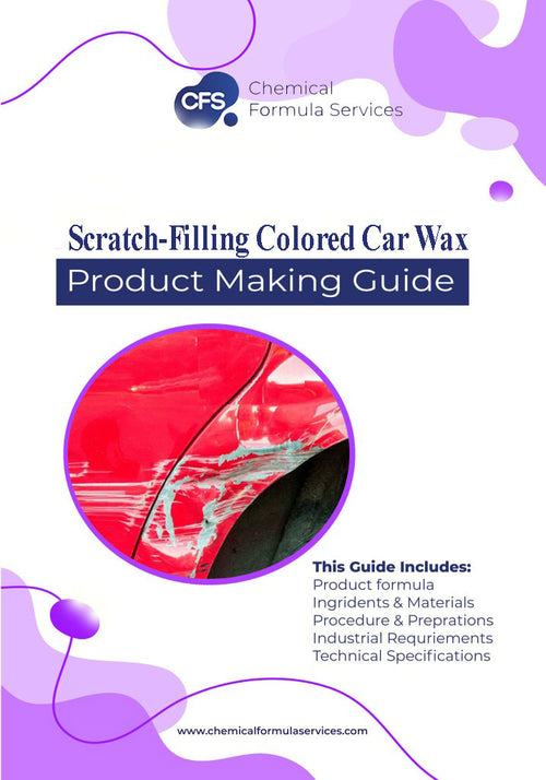 Scratch-Filling Colored Car Wax Formula