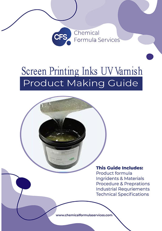 Screen printing inks UV Varnish