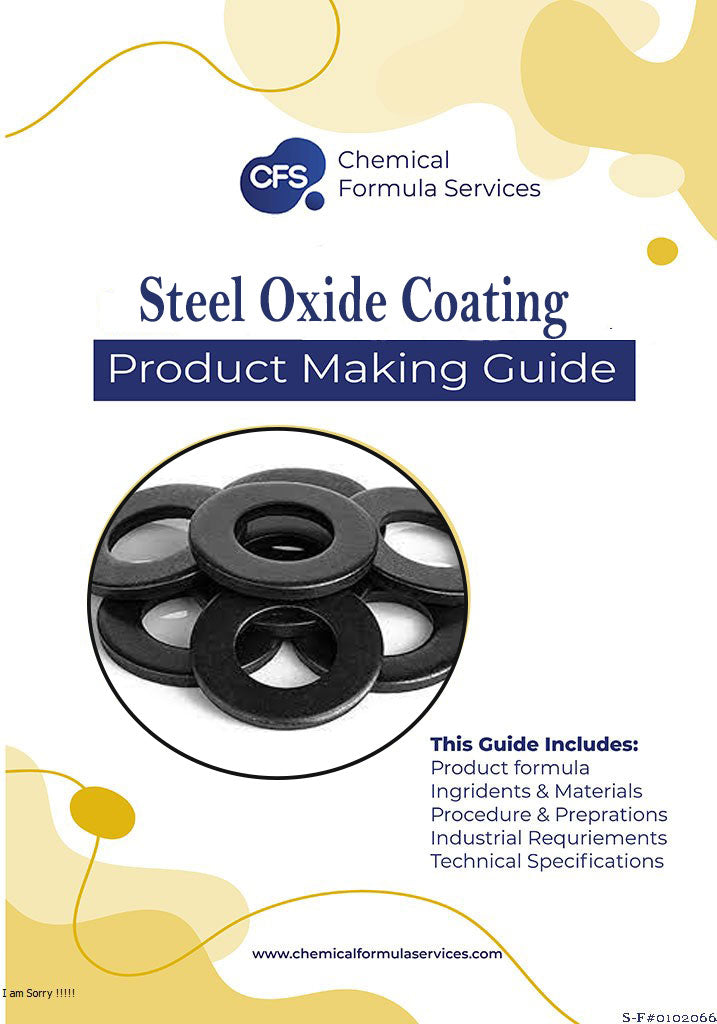 Oxide Coating on Steel Formulation