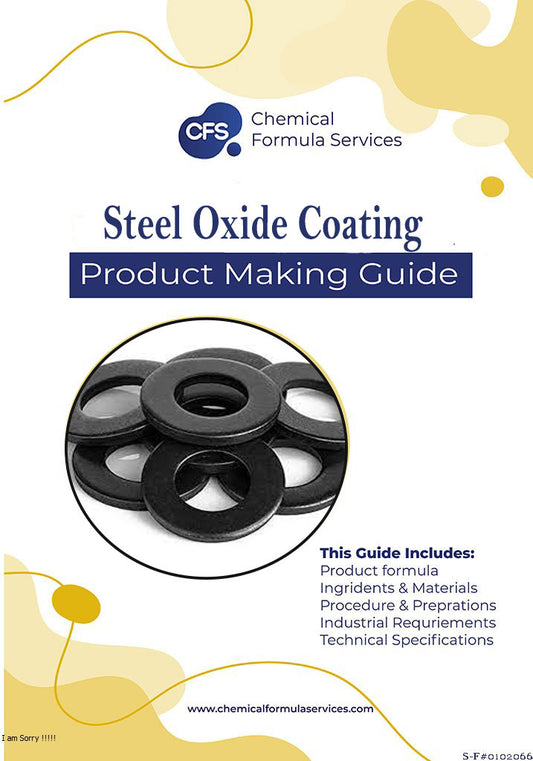 Oxide Coating on Steel Formulation