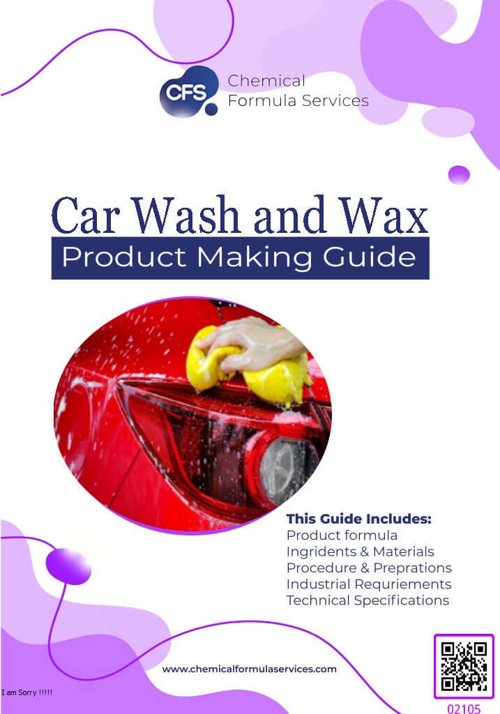 Car Wash and Wax Formulation