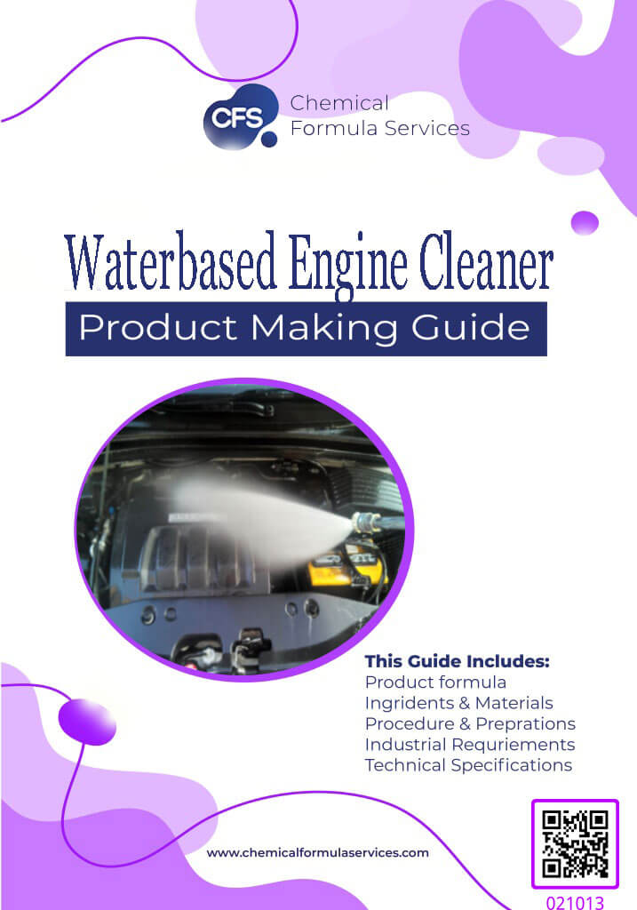 Water-Based Engine Cleaner Formula